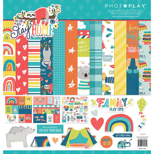 PhotoPlay - We Can Just Stay Home Collection - 12 x 12 Collection Pack