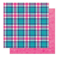 PhotoPlay - Wicker Lane Collection - 12 x 12 Double Sided Paper - Dad's Flannel
