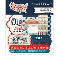 PhotoPlay Paper - With Liberty Collection - Ephemera - Die Cut Cardstock Pieces