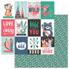 Photo Play Paper - Wild Love Collection - 12 x 12 Double Sided Paper - Wild Love