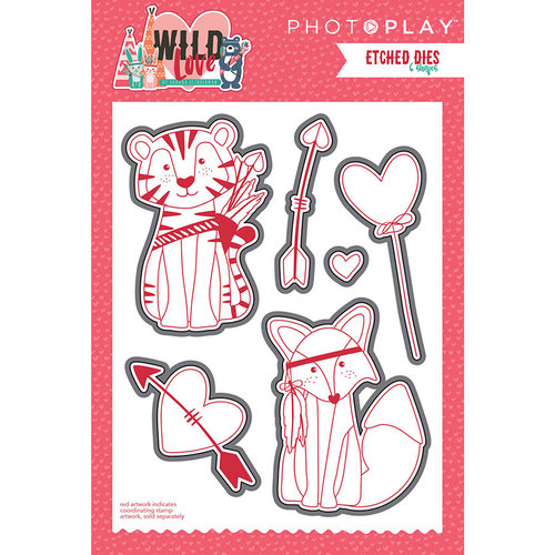 Photo Play Paper - Wild Love Collection - Die Set