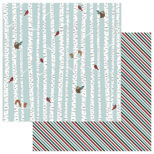 Photo Play Paper - Winter Meadow Collection - Christmas - 12 x 12 Double Sided Paper - Winter Friends