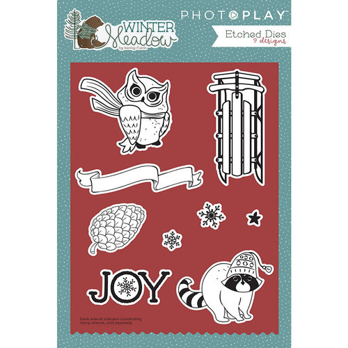Photo Play Paper - Winter Meadow Collection - Christmas - Die Set