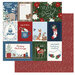 Photo Play Paper - Winter Memories Collection - 12 x 12 Double Sided Paper - Greetings