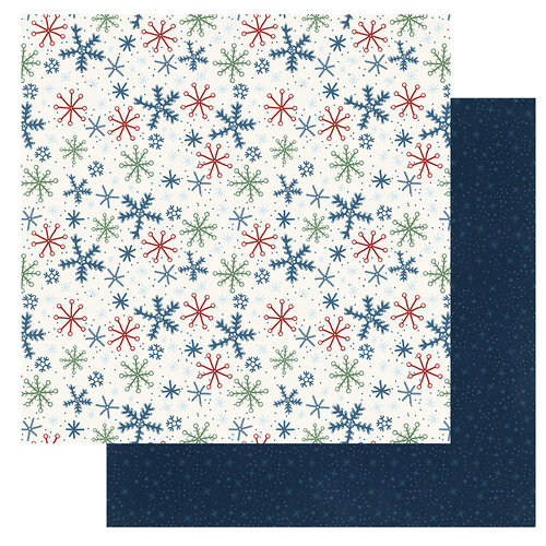 Photo Play Paper - Winter Memories Collection - 12 x 12 Double Sided Paper - First Snow