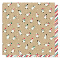 PhotoPlay - It's A Wonderful Christmas Collection - 12 x 12 Double Sided Paper - Feeling Frosty