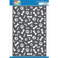 PhotoPlay - Bow Wow and Meow Collection - 6 x 9 Stencils - Bow Wow