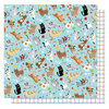 PhotoPlay - Bow Wow and Meow Collection - 12 x 12 Double Sided Paper - Meow - Cat-O-Mania