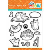 PhotoPlay - Bow Wow and Meow Collection - Etched Dies - Meow