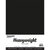 My Colors Cardstock - By PhotoPlay - 8.5 x 11 Heavyweight Cardstock Pack - Black Suede - 10 Pack