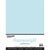 My Colors Cardstock - By PhotoPlay - 8.5 x 11 Heavyweight Cardstock Pack - Moonstone Blue - 10 Pack