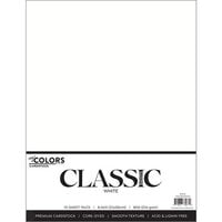image of My Colors Cardstock - By PhotoPlay - 8.5 x 11 Classic Cardstock Pack - White - 10 Pack