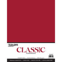 image of My Colors Cardstock - By PhotoPlay - 8.5 x 11 Classic Cardstock Pack - Pomegranate - 10 Pack