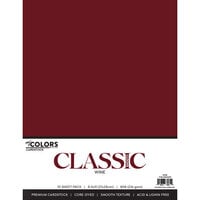 image of My Colors Cardstock - By PhotoPlay - 8.5 x 11 Classic Cardstock Pack - Wine - 10 Pack