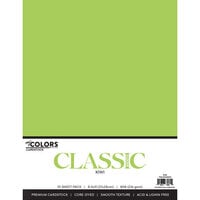My Colors Cardstock - By PhotoPlay - 8.5 x 11 Classic Cardstock Pack - Kiwi - 10 Pack