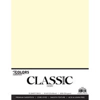image of My Colors Cardstock - By PhotoPlay - 8.5 x 11 Classic Cardstock Pack - Ivory - 10 Pack