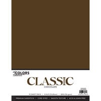 My Colors Cardstock - By PhotoPlay - 8.5 x 11 Classic Cardstock Pack - Chocolate - 10 Pack