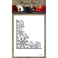 Paper Rose - Dies - Snowflake Corner Frame