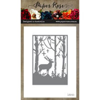 Paper Rose - Dies - Reindeer in Forest