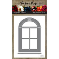 Paper Rose - Dies - Tudor Arched Window