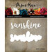 Paper Rose - Dies - Sunshine Layered