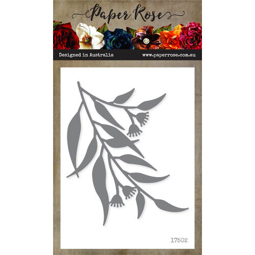 Paper Rose - Dies - Gum Leaves 1