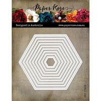Paper Rose - Dies - Stitched Hexagons