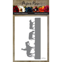 Paper Rose - Dies - Stockman with Cows