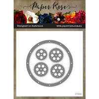 Paper Rose - Dies - Cog Frame Border