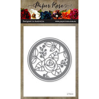 Paper Rose - Dies - Ella's Garden Rose Circle Frame