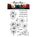 Paper Rose - Clear Photopolymer Stamps - Lovely Florals Blossom Flowers