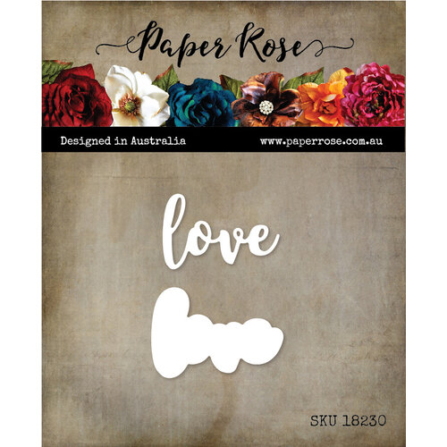 Paper Rose - Dies - Love Layered