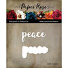 Paper Rose - Dies - Peace Layered