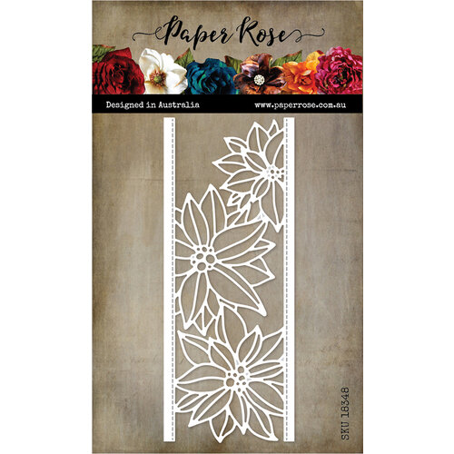Paper Rose - Dies - Poinsettia Border