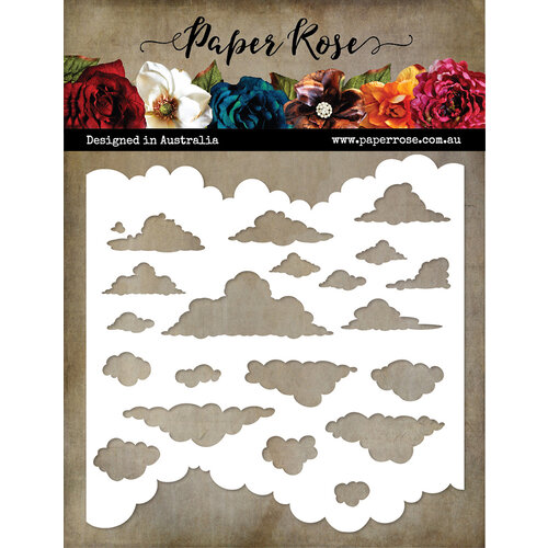 Paper Rose Studio Cloud stencil