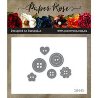 Paper Rose - Dies - Lots of Buttons