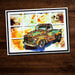 Paper Rose - Clear Photopolymer Stamps - Vintage Truck