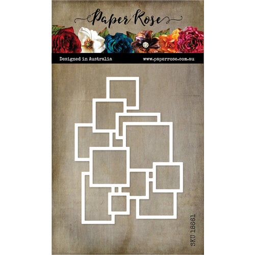 Paper Rose - Dies - Stacked Squares