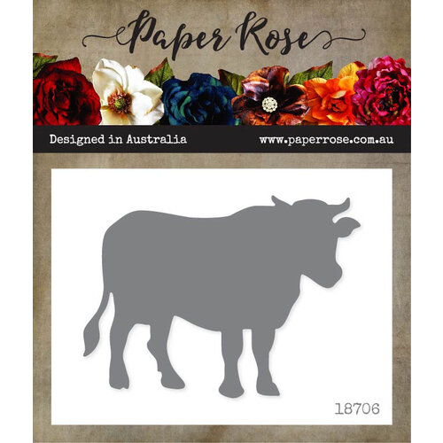 Paper Rose - Dies - Cow - Large