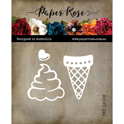 Paper Rose - Dies - Ice Cream