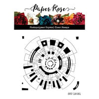 Paper Rose - Clear Photopolymer Stamps - Hud
