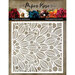Paper Rose - 6 x 6 Stencils - Leaf Burst