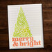 Paper Rose - 6 x 6 Stencils - Merry and Bright