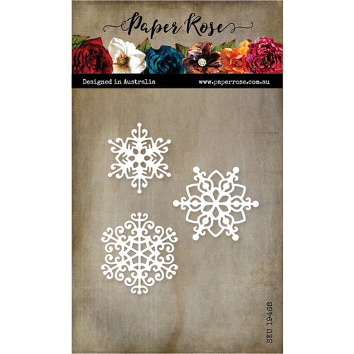 Paper Rose - Dies - Snowflake Trio