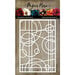 Paper Rose - Dies - Abstract Stained Glass Frame