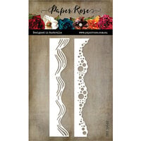 Paper Rose - Dies - Wave Borders