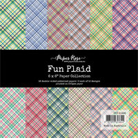 Paper Rose - 6 x 6 Collection Pack - Fun Plaids