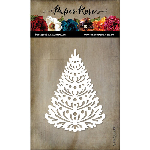 Paper Rose - Dies - Christmas Fir Tree Large