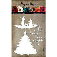 Paper Rose - Christmas - Dies - Nativity Tree
