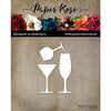 Paper Rose - Dies - Wine Glass